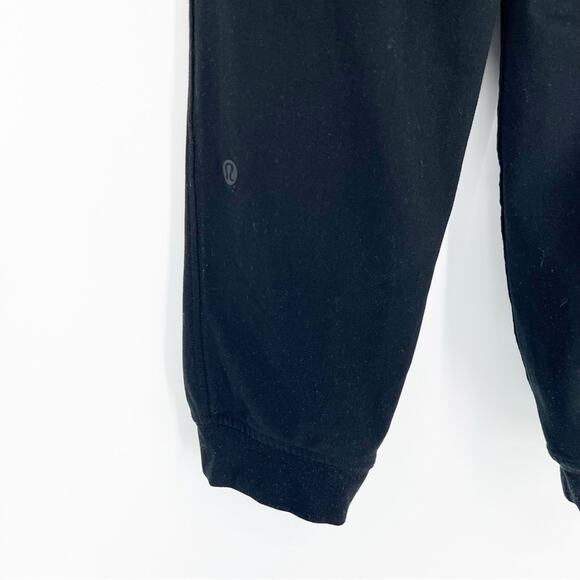 Lululemon Soft Jersey Classic Mid Rise Cropped Joggers 0 Black - Picture 5 of 7